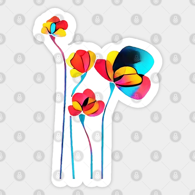 Flower II Sticker by Jirka Svetlik